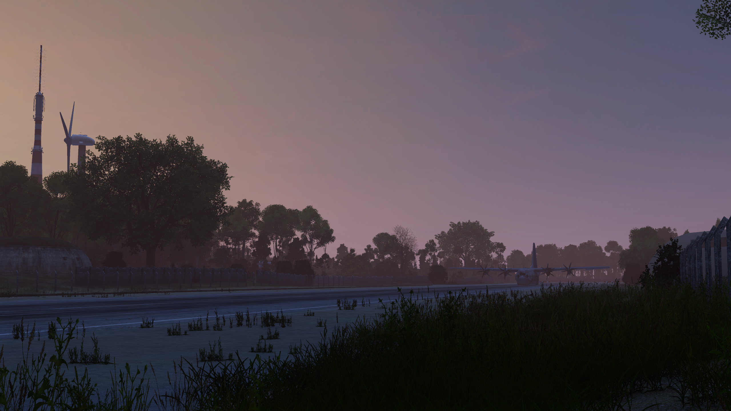 Verlassener Flugplatz – Randzone der Zivilisation